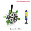 Interactive Dog Football Toy Soccer Ball with Grab Tabs – Inflatable Training Toy for Dogs