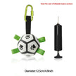 Interactive Dog Football Toy Soccer Ball with Grab Tabs – Inflatable Training Toy for Dogs
