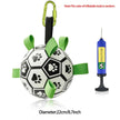 Interactive Dog Football Toy Soccer Ball with Grab Tabs – Inflatable Training Toy for Dogs