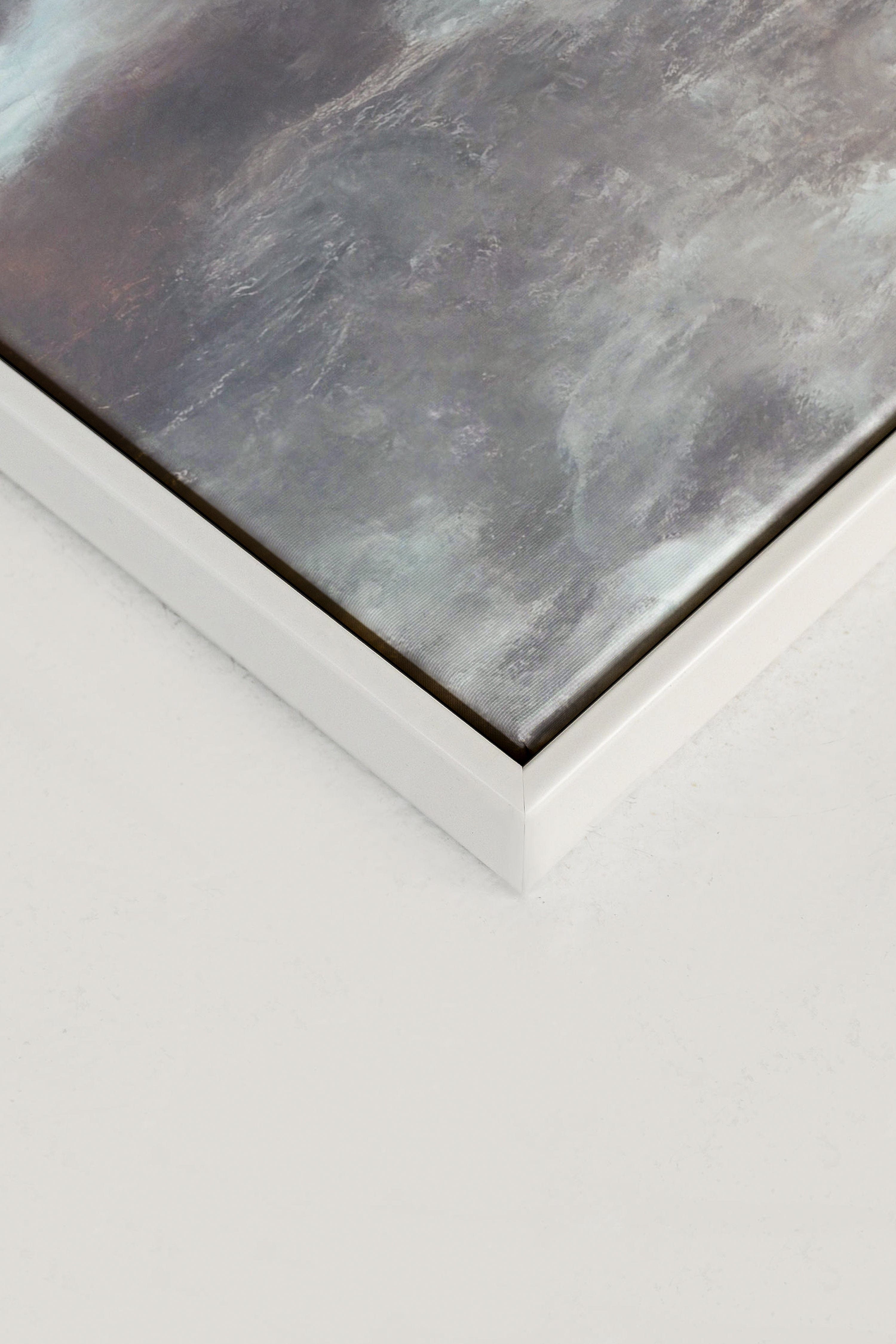 Intuition, Oeuvre sur toile étirée