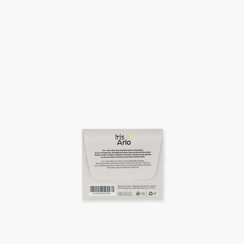 Individual Packets - 100% Organic Cotton Pantyliners