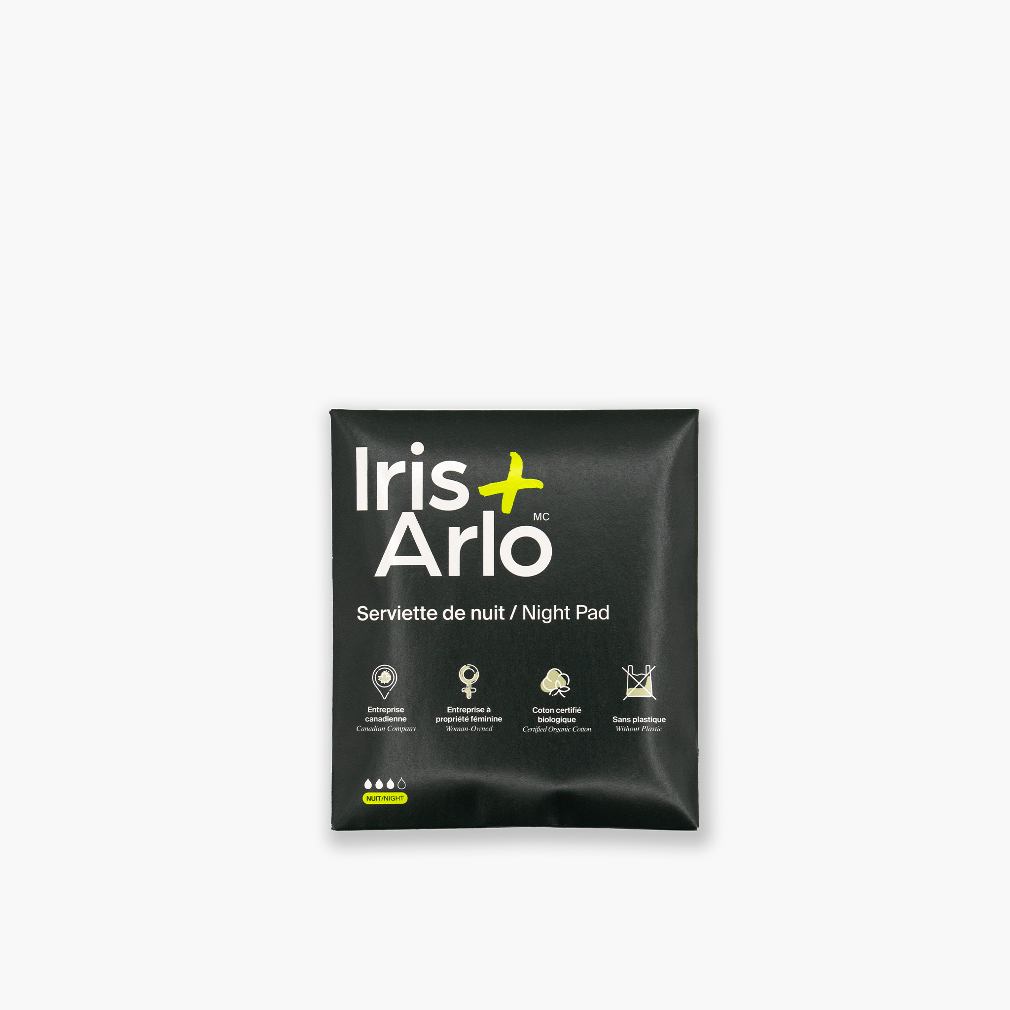 Individual Packets - 100% Organic Cotton Super Pads