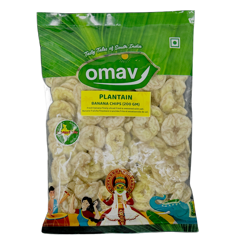 Omav Plantain Banana Chips 200g
