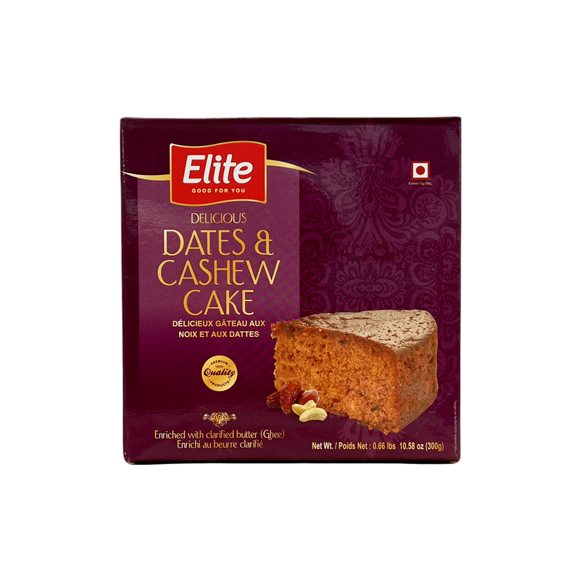 Elite Dates & Cashew Cake 300g