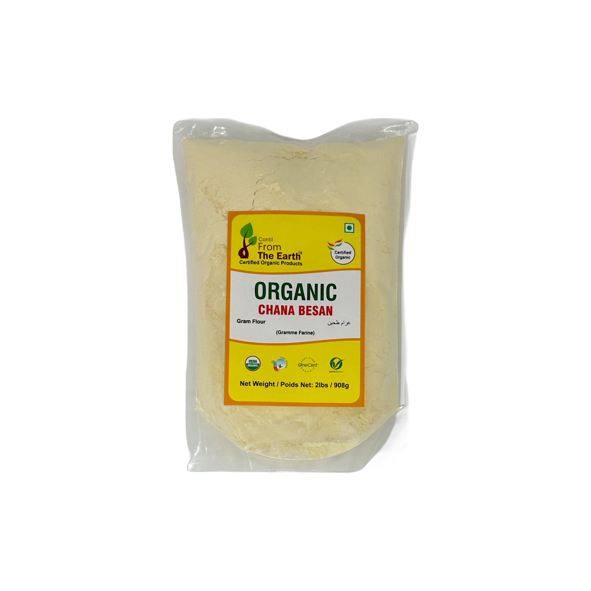 From The Earth Organic Chana Besan 2lb