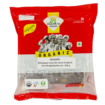 24 Mantra Organic Jaggery Cube 450g