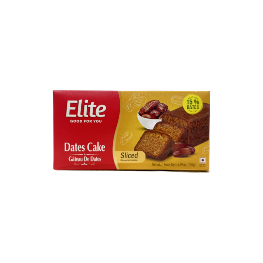 Elite Sliced Dates Cake 150g