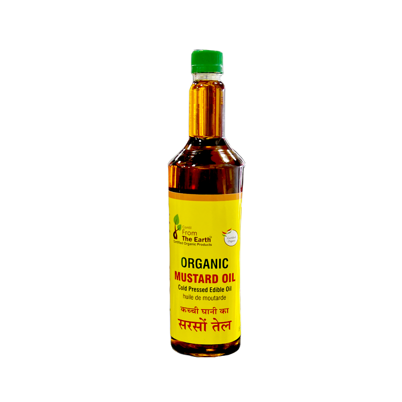 From The Earth Organic Mustard Oil