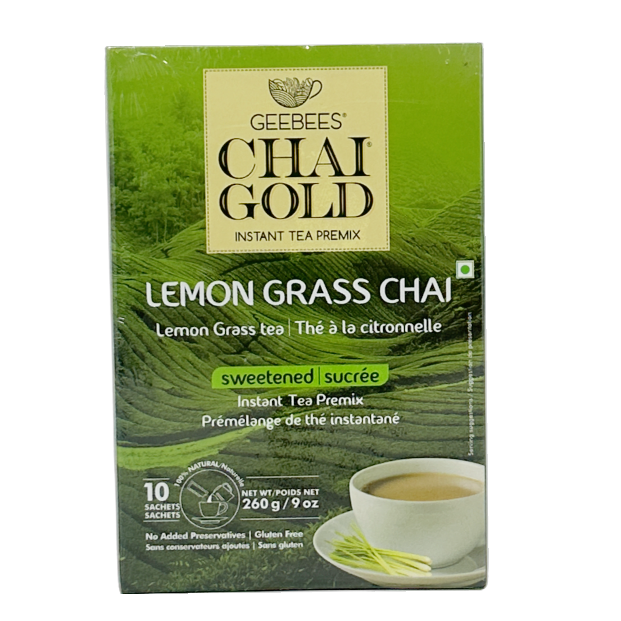 GeeBees Chai Gold Lemon Grass Chai 260g