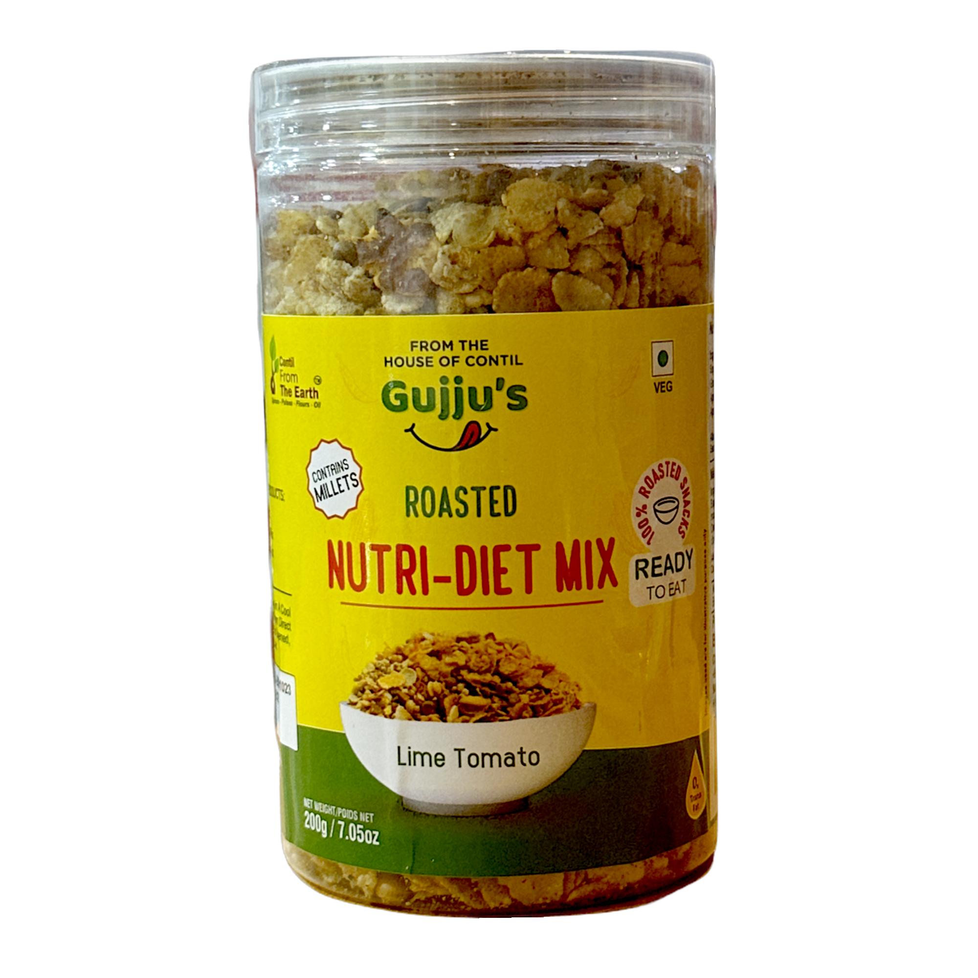 Gujju's Roasted Lime Tomato Nutri-Diet Mix 200gm