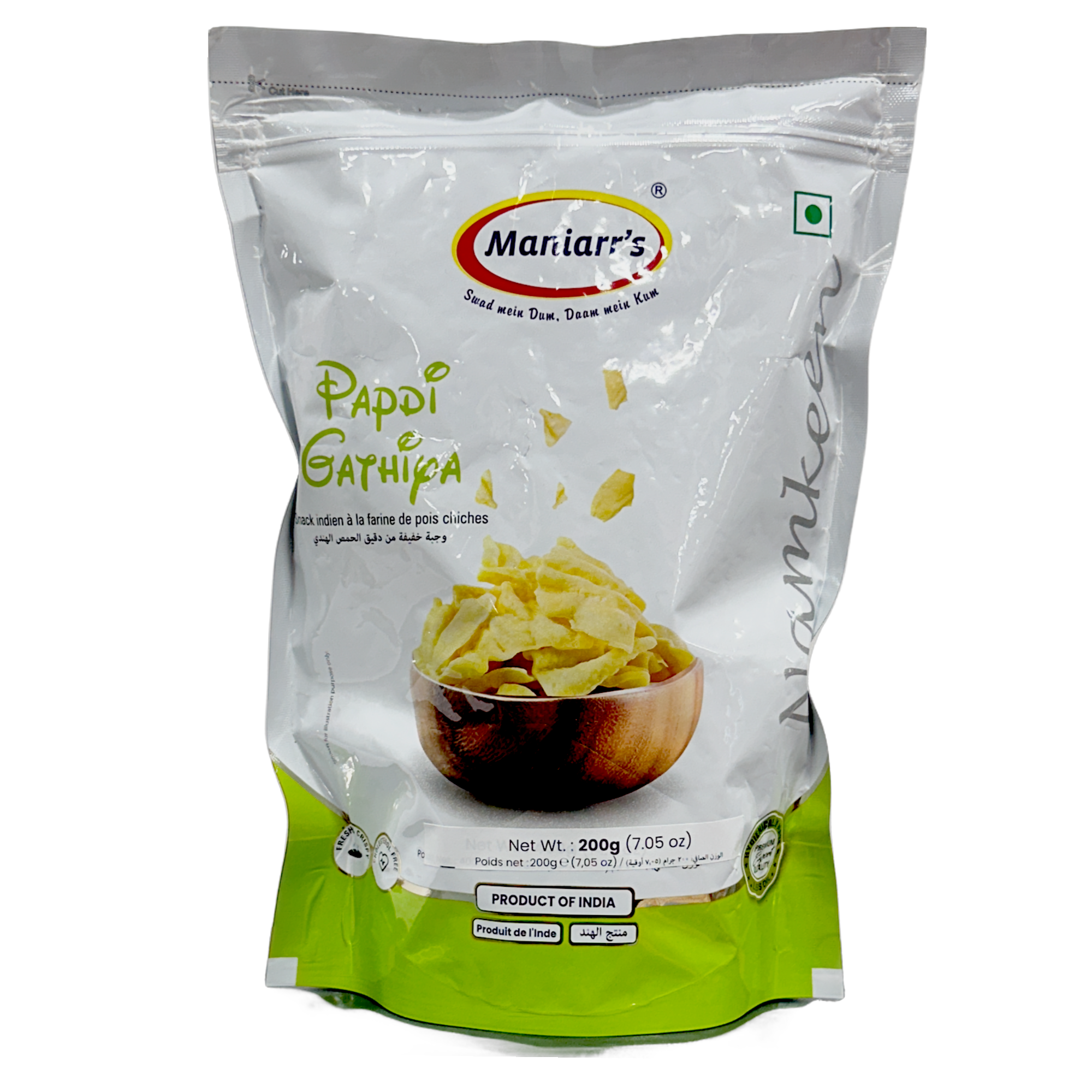 Maniarr's Namkeen Papdi Gathiya 200g