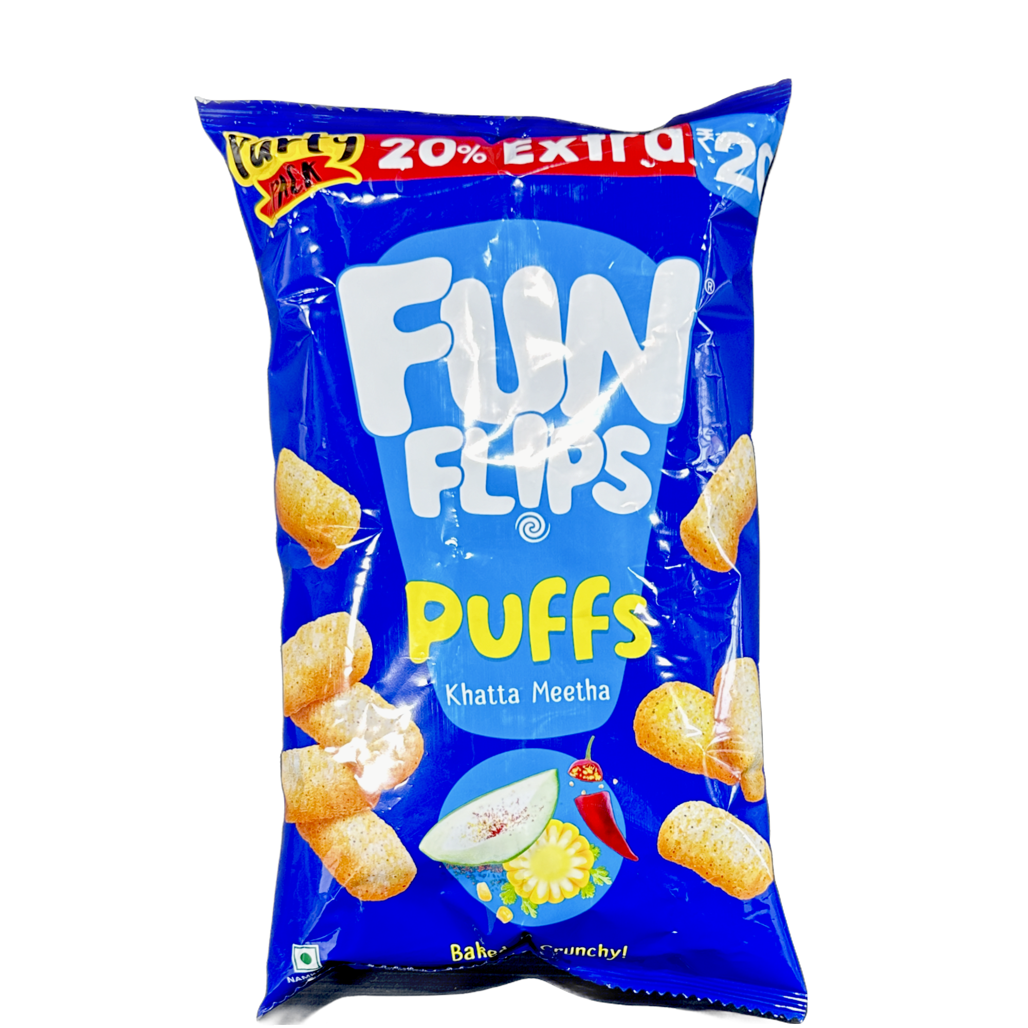 Fun Flips Khatta Meetha 70g