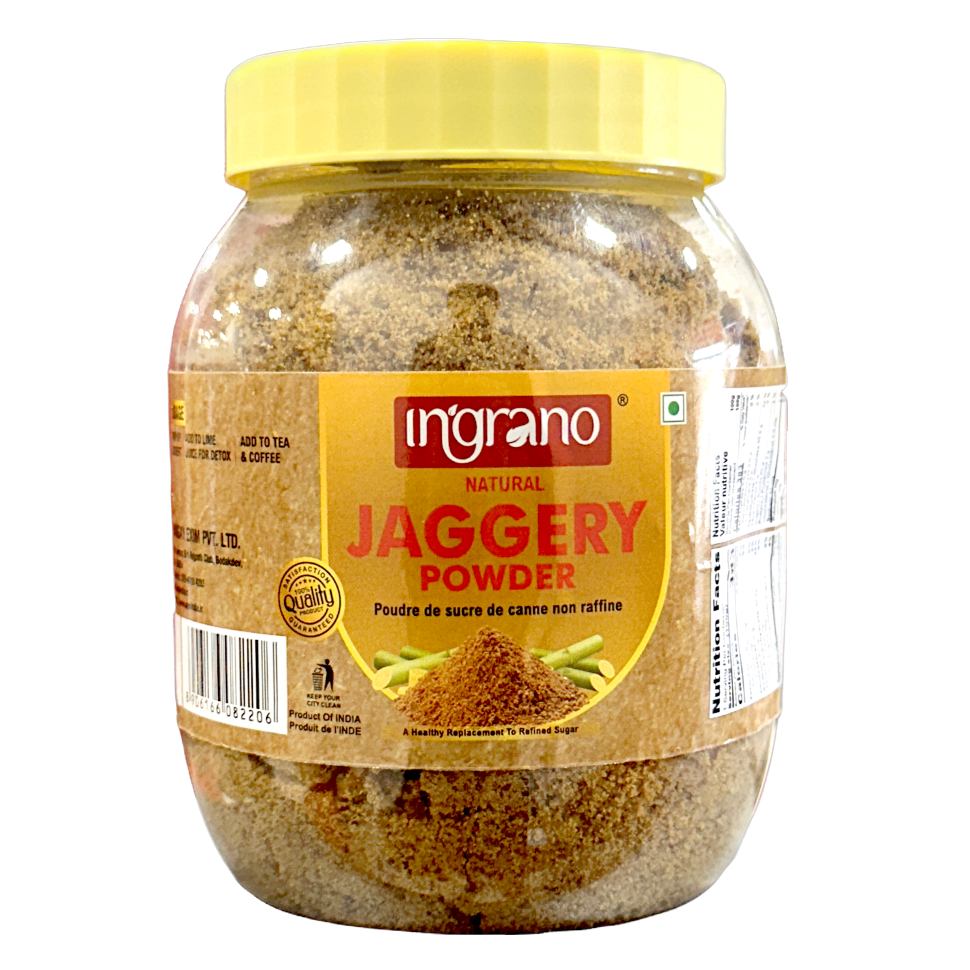 Ingrano Natural Jaggery Powder 500g