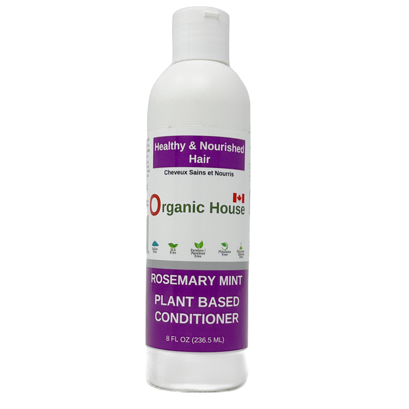Organic House Rosemary Mint Conditioner (Plant Based) 8 Oz.