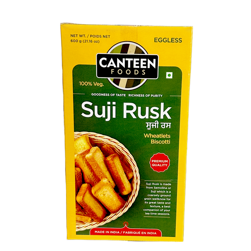 Canteen Foods Suji Rusk 600g