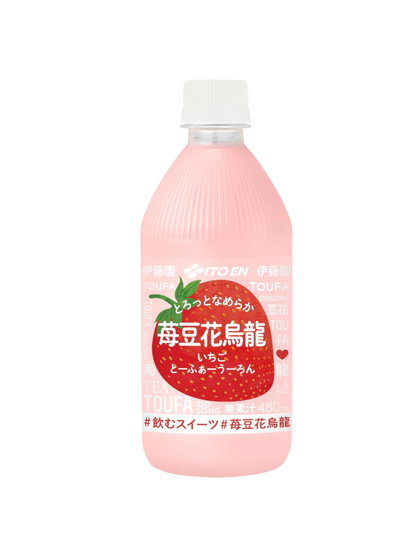 Itoen Strawberry Toufa Oolong Tea (480ML) [Best Before Date: 2025.07]