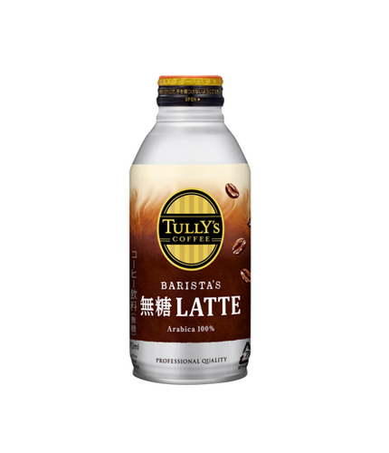 Itoen Tully's Coffee Barista's Unsweetened Latte (370ML) [Best Before Date: 2026.11]