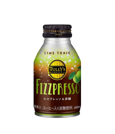 Itoen Tully's Coffee Fizzpresso Lime Tonic (260ML) [Best Before Date: 2026.11]