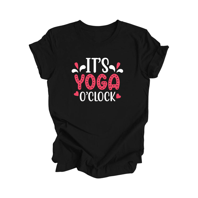 It's Yoga O'clock - Unisex Jersey Short Sleeve Tee