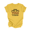 It's Yoga O'clock - Unisex Jersey Short Sleeve Tee