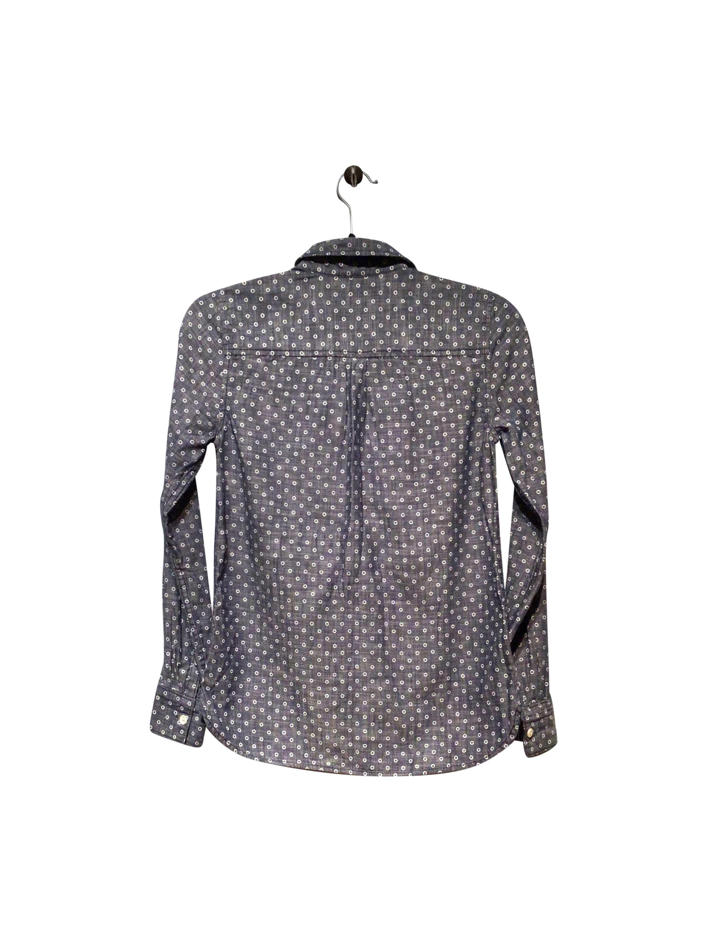 J. CREW Regular fit Button-down Top in Blue  -  0