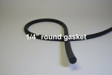 CNC - Sponge Gasket Round 6.35mm (1/4