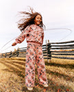 Sweatshirt Pink Strawberry Print