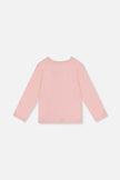 Long Sleeve Organic Cotton T-Shirt Pale Dusty Pink
