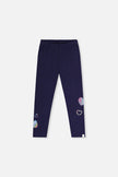 Organic Cotton Leggings Dark Blue