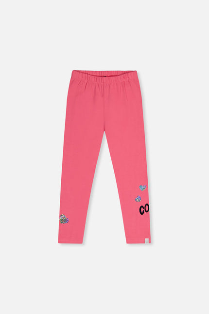 Organic Cotton Leggings Pink