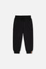 Fleece Sweatpants With Pockets Black