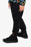 Fleece Sweatpants With Pockets Black