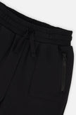 Fleece Sweatpants With Pockets Black