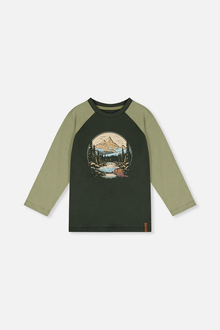 Raglan T-Shirt Dark Turquoise