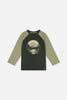 Raglan T-Shirt Dark Turquoise
