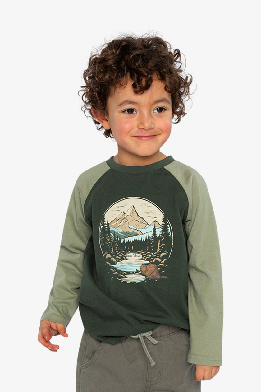 Raglan T-Shirt Dark Turquoise