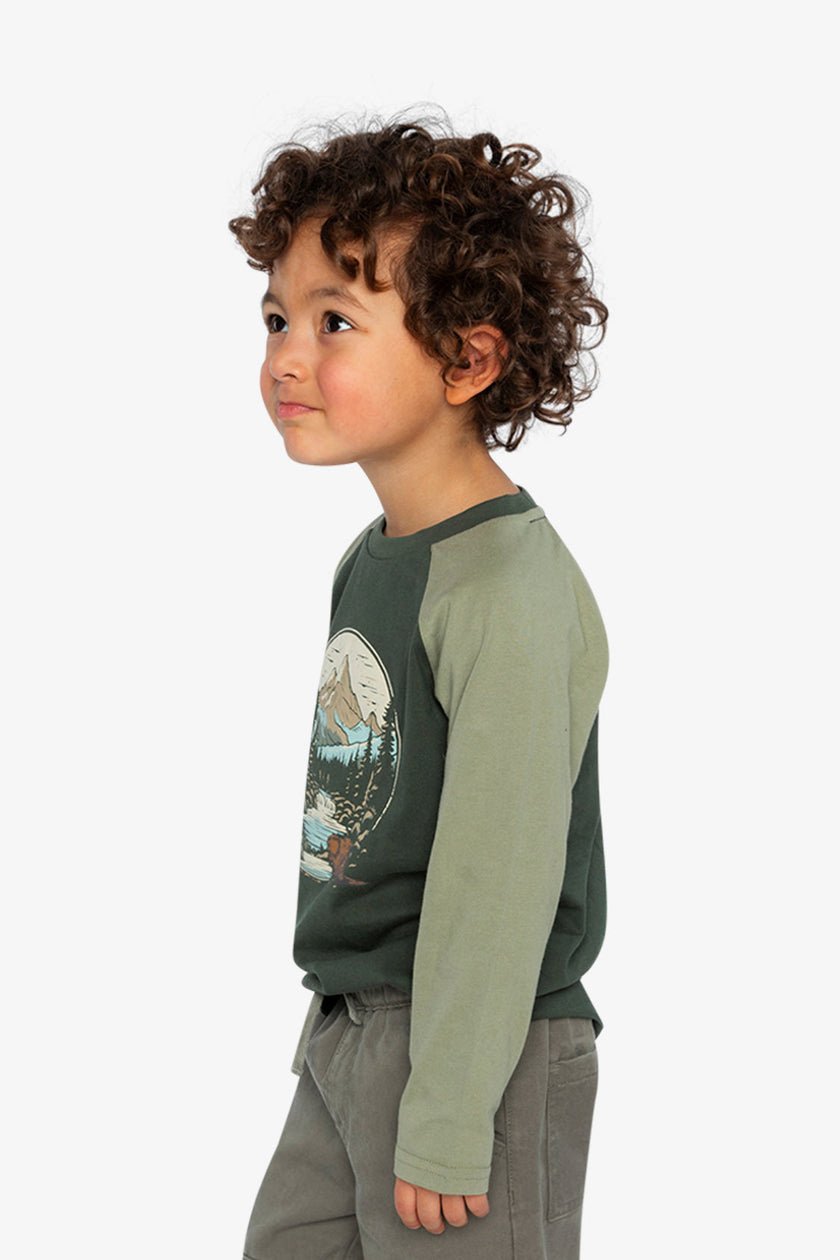 Raglan T-Shirt Dark Turquoise