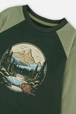 Raglan T-Shirt Dark Turquoise