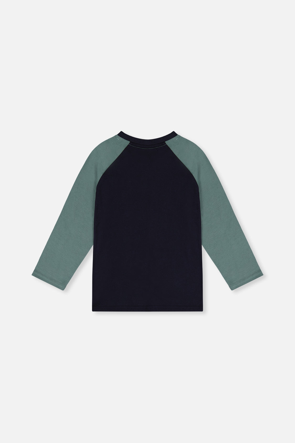 Raglan T-Shirt Dark Blue And Green