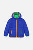 Quilted Mid-Season Jacket Royal Blue