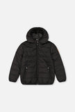 Insulating Quilted Mid-Season Jacket Black