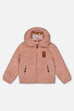 Baby Reversible Mid-Season Jacket Pink
