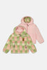 Reversible Mid-Season Jacket Pale Dusty Pink
