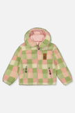 Reversible Mid-Season Jacket Pale Dusty Pink