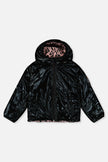 Reversible Mid-Season Jacket Pink And Black