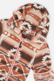 Baby Mid-Season Plush One-Piece Outerwear Aztec Pink