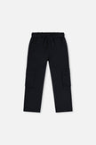 Twill Pants With Cargo Pockets Dark Blue