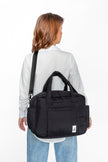 Diaper Bag With Changing Mat Black