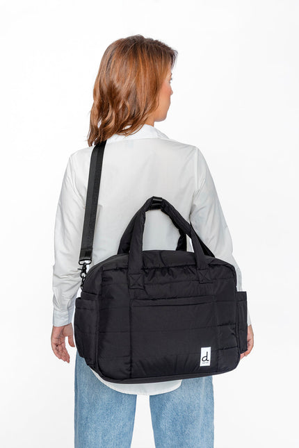 Diaper Bag With Changing Mat Black