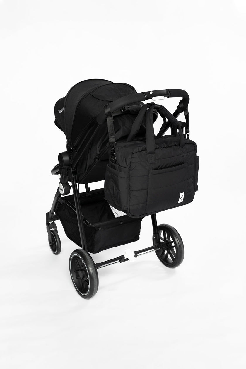 Diaper Bag With Changing Mat Black